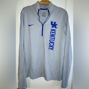 Kentucky Wildcats Nike Gray and Blue Women's Top